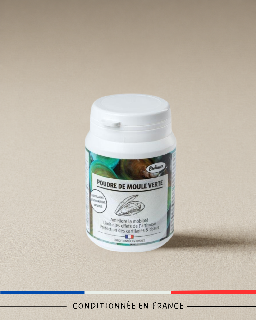 Poudre de Moule Verte Chien & Chat — Articulations & Mobilité
